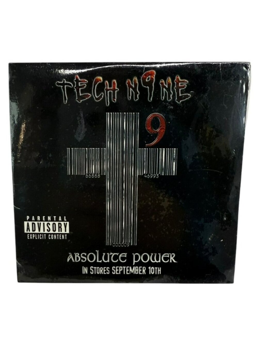 SEALED! Vintage 2002 Tech N9ne Absolute Power Promo Sampler CD Strange Music Rap